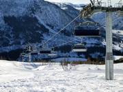 Storhaugsekspressen - 6-persoons hogesnelheidsstoeltjeslift (koppelbaar)