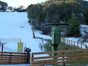 Skilift Bungerloch - Sleeplift met T-beugel/Ankerlift