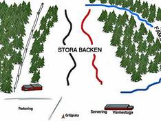 Pistekaart Kalhyttan/Dammshöjden – Filipstad