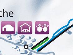 Pistekaart Val d'Oronaye – Larche