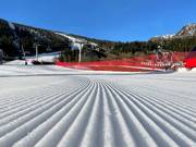 Perfecte pistepreparatie in het skigebied Hemsedal