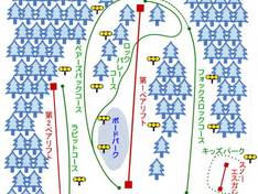 Pistekaart Hiruzen Bear Valley