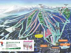 Pistekaart Appi Kogen