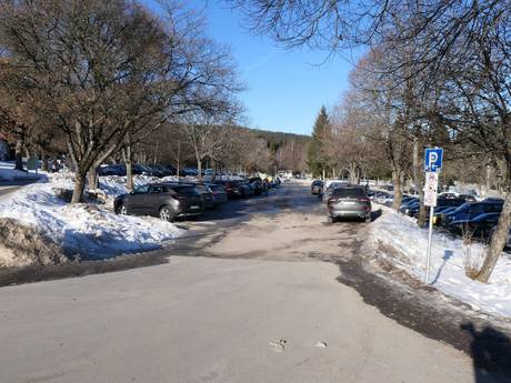 Regen: bereikbaarheid van en parkeermogelijkheden bij de skigebieden – Bereikbaarheid, parkeren Geißkopf – Bischofsmais