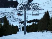 Rohnenspitze - 4-persoons hogesnelheidsstoeltjeslift (koppelbaar)