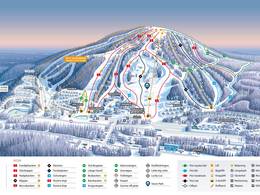 Pistekaart Kåbdalis