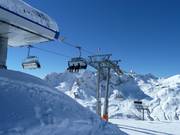 Hexenbodenbahn - 6-persoons hogesnelheidsstoeltjeslift (koppelbaar) met kap en stoelverwarming