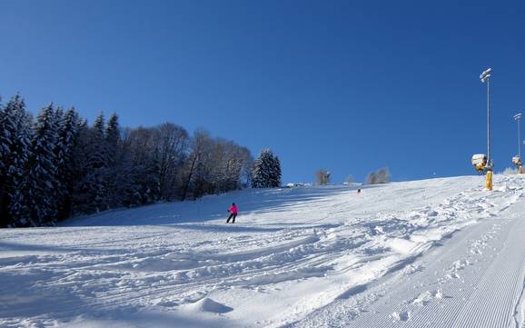 Skigebieden voor gevorderden en off-piste skiërs Almberg-Haidel-Dreisessel – Gevorderden, off-piste skiërs Mitterdorf – Almberg