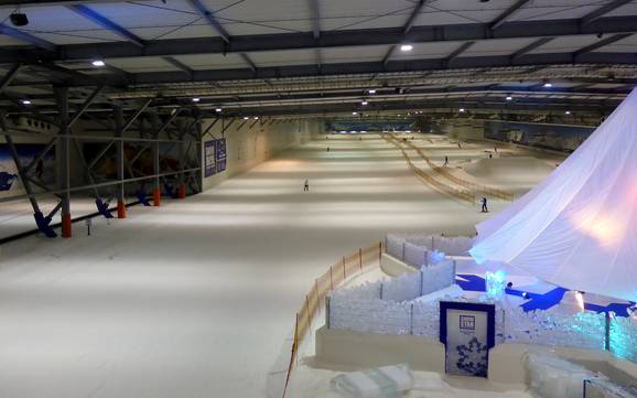 Grootste hoogteverschil in het Heidedistrict – indoorskibaan Snow Dome Bispingen