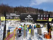 Informatie bij het instappen bij de stoeltjesliften