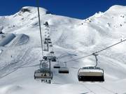 Kristallbahn - 6-persoons hogesnelheidsstoeltjeslift (koppelbaar) met kap en stoelverwarming