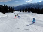Makkelijke pistes bij de oefenlift Caischavedra