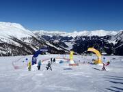Toegang tot het snowpark en de funline Schöneben