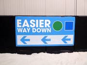 Pistebewegwijzering in de skihal Big Snow American Dream