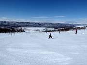 Gemakkelijke piste Carl Philip bij de sleeplift Lillprinsen