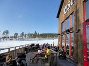 Terras bij restaurant Renen & Älgen