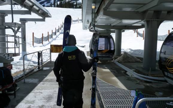 Columbia-Shuswap: vriendelijkheid van de skigebieden – Vriendelijkheid Kicking Horse – Golden