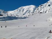 Beginnersgebied bij de Lamarkliften in Hochfügen