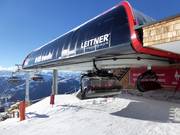 Brunelle - 6-persoons hogesnelheidsstoeltjeslift (koppelbaar) met kap en stoelverwarming