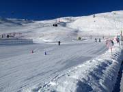 Oefenterrein van de skischool