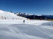 Oefenterrein van de skischool