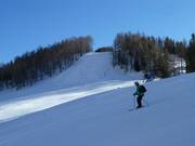 Uitzicht op de Schwarzeck Rennstrecke
