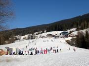 Beginnersgebied bij de Eggschlepplift