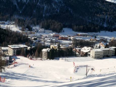 Val Bernina: accomodatieaanbod van de skigebieden – Accommodatieaanbod Languard – Pontresina