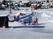Transportband bij de Sonnenhang in het dal