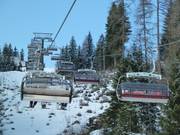 Starjet 1 - 6-persoons hogesnelheidsstoeltjeslift (koppelbaar) met kap