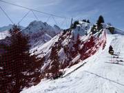 Zeer goede pisteafbakening