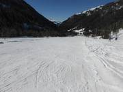 Lichte, brede Schneeflucht-afdaling