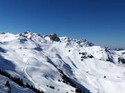 Afdalingen bij de Maschgenkamm