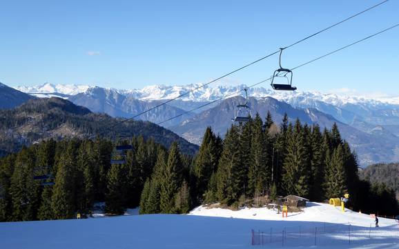 Grootste skigebied in het Valsugana – skigebied Lavarone