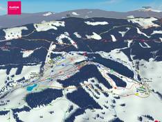 Pistekaart Kraličák – Hynčice pod Sušinou/Stříbrnice