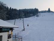 Leitenlift - Sleeplift met T-beugel/Ankerlift