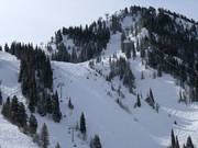 Uitdagend terrein in de Peruvian Gulch