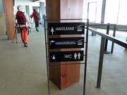 Bewegwijzering op de Seegrube