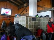 Op tv worden sportuitzendingen uitgezonden.