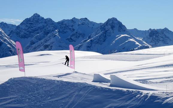 Snowparken Unterengadin – Snowpark Scuol – Motta Naluns