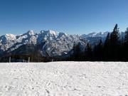 Uitzicht vanaf de Unternberg richting Oostenrijk