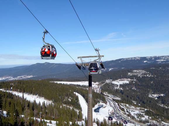 Arber-Gondelbahn - 6-persoons gondel (met 1 kabel)