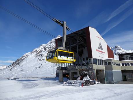 Val Bernina: beste skiliften – Liften Diavolezza/Lagalb