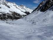 Skiroute Wilde Grub'n naar het dalstation