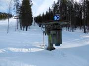 10 Tieva - Sleeplift met T-beugel/Ankerlift