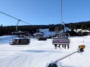 Diament Zielona (D3) - 4-persoons vaste stoeltjeslift