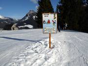 Pistereglement bij de Grafenwiesenlift