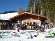 Tenner Stadl bij het middenstation Hopfgarten
