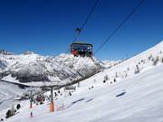 Valfin Monte Neve - 6-persoons hogesnelheidsstoeltjeslift (koppelbaar) met kap