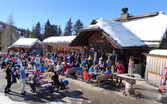 Hutten, Bergrestaurants  regio Villach – Bergrestaurants, hutten Gerlitzen